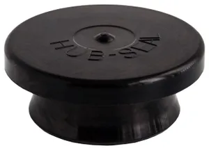 Tectran Black Hub Cap P 1114671 