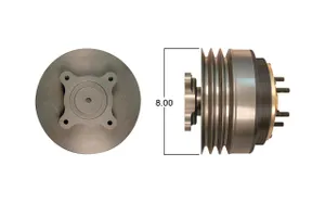 Kit Masters Reman Fan Clutch 961612 